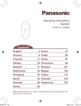 Panasonic es206 Le manuel du propriétaire