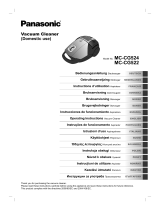 Panasonic MCCG522 Le manuel du propriétaire