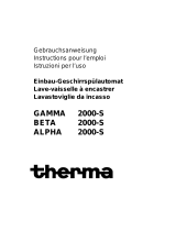 Therma GSVBETA2000S Manuel utilisateur