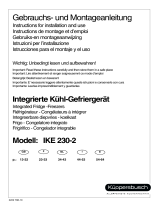 K&#252;ppersbusch IKE230-2 Manuel utilisateur