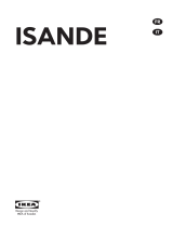 IKEA ISANDE Manuel utilisateur