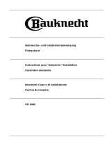 Bauknecht CK2482BR Manuel utilisateur