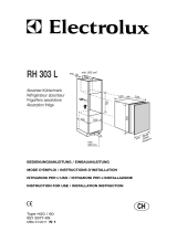 Electrolux RH303L Manuel utilisateur