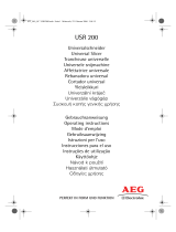 Aeg-Electrolux USR200 Manuel utilisateur