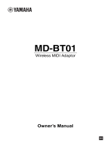 Yamaha MD-BT01 Manuel utilisateur
