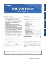 Yamaha DM1000 Le manuel du propriétaire