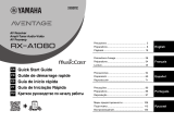 Yamaha RX-A1080 Guide de démarrage rapide