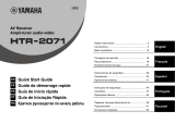 Yamaha HTR-2071 Guide de démarrage rapide