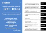 Yamaha SRT-1500 Le manuel du propriétaire