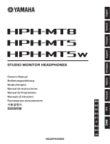 Yamaha HPH-MT5 Le manuel du propriétaire