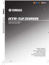 Yamaha HTR-5230RDS Manuel utilisateur