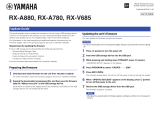 Yamaha RX-A880 Manuel utilisateur