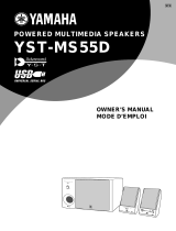 Yamaha YST-MS55D Manuel utilisateur