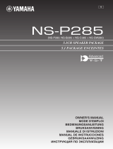 Yamaha NS-P285 Le manuel du propriétaire