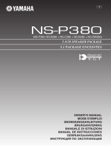 Yamaha NS-P380 Le manuel du propriétaire