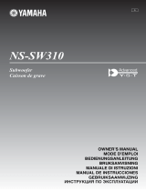 Yamaha NS-SW310 Le manuel du propriétaire