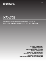 Yamaha NX-B02 Le manuel du propriétaire