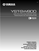 Yamaha YST-SW800 Le manuel du propriétaire
