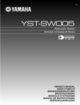 Yamaha YST-SW005 Le manuel du propriétaire