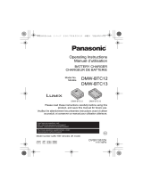 Panasonic DMW-BTC13GN Lumix Akkuladegerät Le manuel du propriétaire