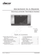 Dacor Microwave Oven MMD24 Manuel utilisateur