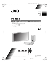 JVC PD-42DX Manuel utilisateur