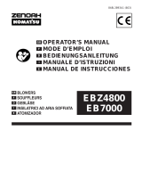 Zenoah Blower EBZ4800 Manuel utilisateur
