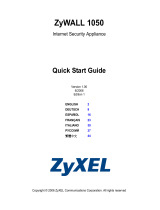 ZyXEL Communications ZyWALL 1050 Manuel utilisateur