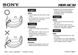 Sony MDR-NC50 Le manuel du propriétaire