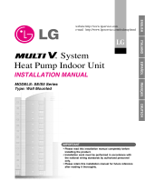 LG ARNU18GS5A1 Guide d'installation