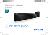 Philips HTB7150/12 Guide de démarrage rapide