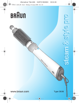 Braun 3536 ASS1000 steam style pro Manuel utilisateur