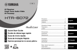 Yamaha HTR-6072 Guide de démarrage rapide