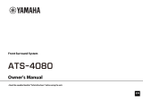 Yamaha ATS-4080 Le manuel du propriétaire