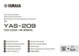 Yamaha YAS-209 Black Manuel utilisateur