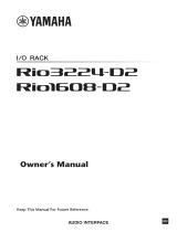 Yamaha Rio3224 Le manuel du propriétaire