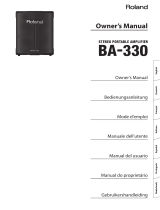 Roland BA-330 Le manuel du propriétaire