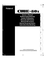 Roland CUBE-80X Manuel utilisateur