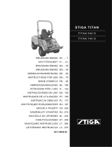 Stiga TITAN 740 D Mode d'emploi