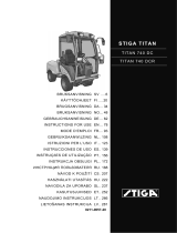 Stiga Titan 740DCR Mode d'emploi