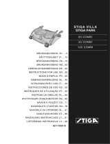 Stiga Villa 95 Combi Cutting Deck Mode d'emploi