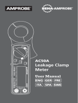 Amprobe AC50A Leakage Clamp Meter Manuel utilisateur