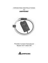Amprobe ACF-3000-SR Current Transducer Manuel utilisateur