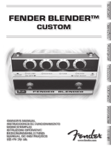Fender Fender Blender Custom (2005-2012) Le manuel du propriétaire