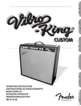 Fender Vibro-King Custom Le manuel du propriétaire