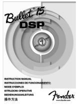 Fender Bullet 15 DSP Le manuel du propriétaire