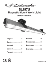 Schumacher SL197U 15-LED Rechargeable Magnetic Work Light Le manuel du propriétaire