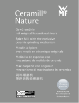 WMF Ceramill Nature Salz-/Pfeffermühle mit original Keramikmahlwerk Mode d'emploi