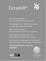 WMF Ceramill Salz-/Pfeffermühle mit original Keramikmahlwerk 06.5XXX.6040 Mode d'emploi
