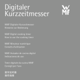 WMF Digitaler Kurzzeitmesser 06.0890.1040 Mode d'emploi